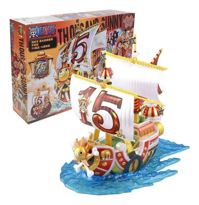 One Piece Barco Thousand Sunny 15th Anniversary. Model Kit