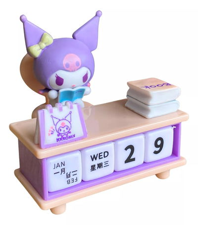 KUROMI. Calendario Perpertuo. Kawaii. San Rio.