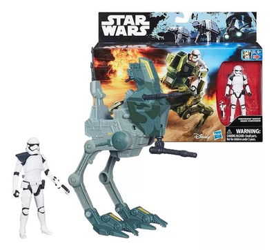 Star Wars. ASSAULT WALKER y sargento STORMTROOPER. Hasbro.