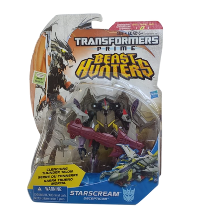 Transformers. STARSCREAM. Prime Beast Hunters Deluxe Class Series 2