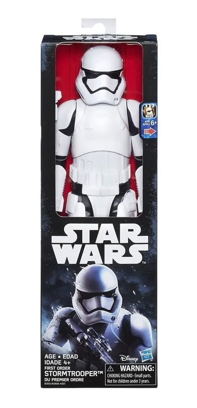 Star Wars. Figura STORMTROOPER. Original Hasbro 30cm. 