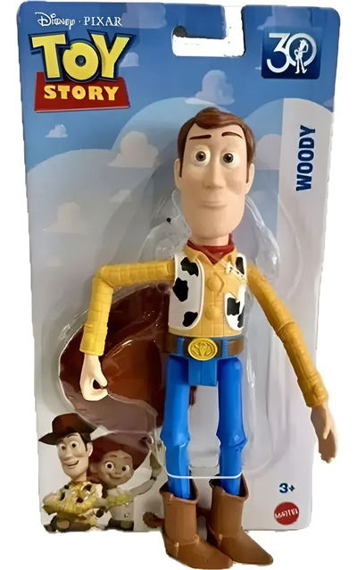 Toy Story 4. Figura WOODY edición especial 30 Aniversario. Disney Pixar Original. Mattel.