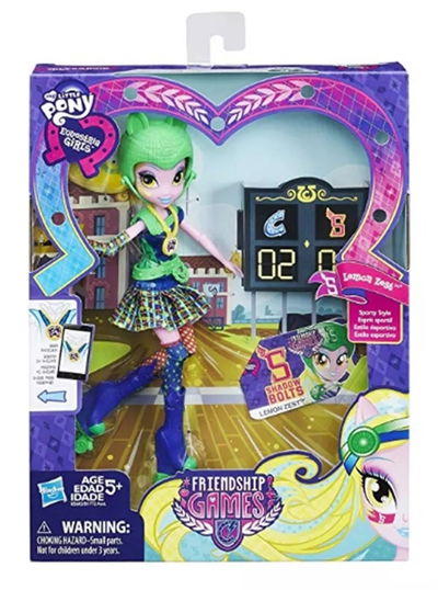 My Little Pony Muñeca Equestria LEMON ZEST. Estilo Deportivo.