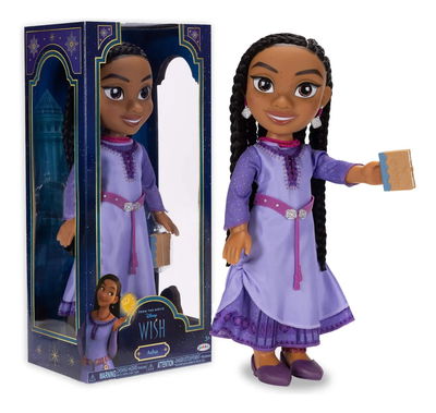 Disney Princesas. ASHA de la película Wish, incluye accesorios. 35 Cm. Jakks Pacific.