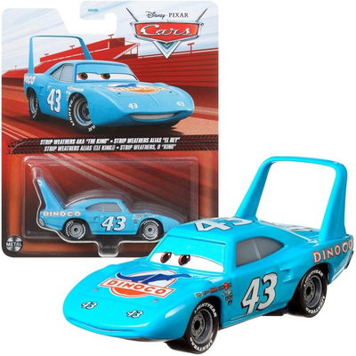 Cars-EL REY DE DINOCO (THE KING)-Metal. Escala 1:55. Disney y Pixar. Original Mattel.