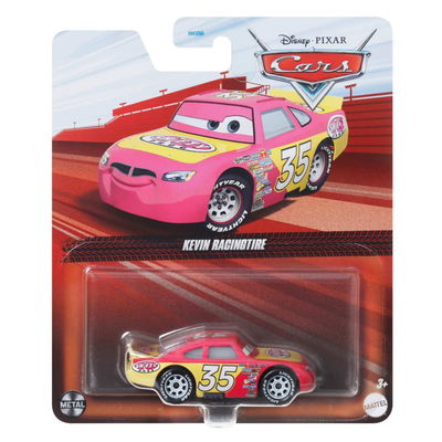 Cars - KEVIN RACINGTIRE- Metal. Escala 1:55. Disney y Pixar. Original Mattel.