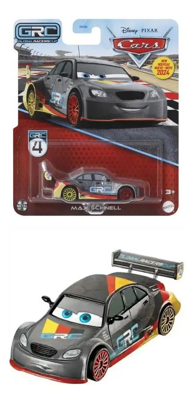 Cars - MAX SCHNELL - Metal. Escala 1:55. Disney y Pixar. Original Mattel.