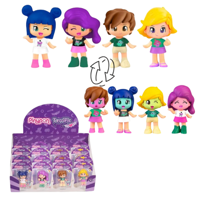 PINYPON. Figura Pinypon Terrific Con Cara Sorpresa 8 Cm.
