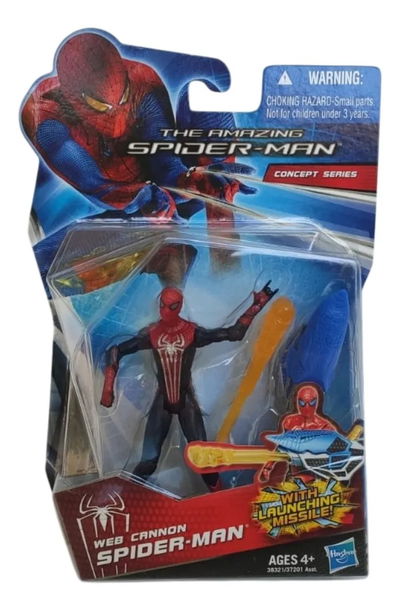 Spider-Man con Cañón Web de la serie conceptual de Marvel. THE AMAZING SPIDER-MAN.
