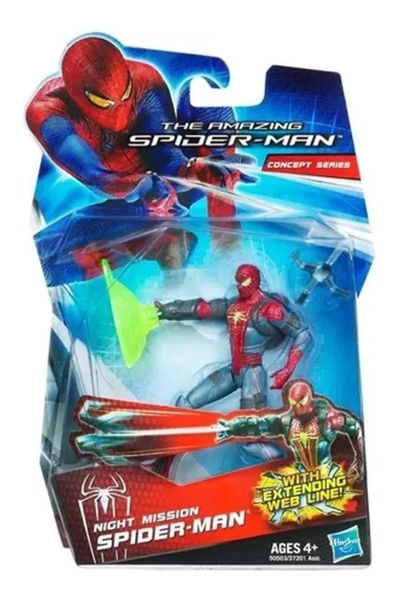 Spider-Man  Night Mission de la serie conceptual de Marvel. THE AMAZING SPIDER-MAN.