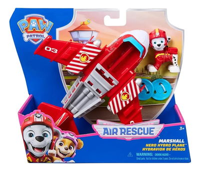 Paw Patrol: Air Rescue -MARSHALL- y su Hidroavión con lanzador de proyectiles. 