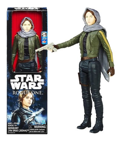 Star Wars. Rogue One. Sargento Jyn Erso (Jedha). 30 cm. Hasbro.