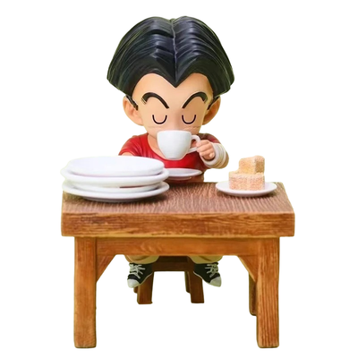 Dragon Ball Z. KRILIN (escena comiendo) 7 cm.-