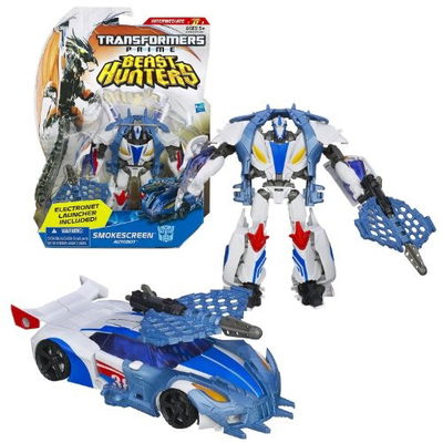 Transformers. SMOKESCREEN. Prime Beast Hunters Deluxe. Class Series 2. 