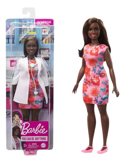 Barbie Doctora Fashion Muñeca Con Forma Curvilínea. Nueva. Mattel