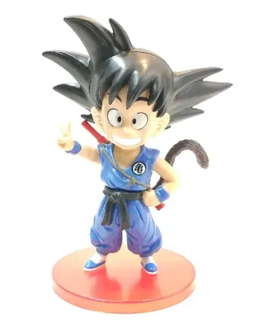 Dragon Ball. GOKU niño con cola y Dogi Azul-Gashapone.