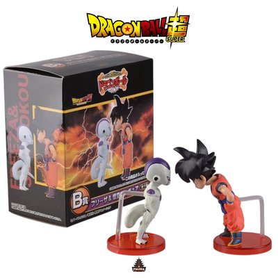 Dragon Ball Z.  SON GOKU y FREEZER. Basado en las figuras WCF réplica Bampresto.