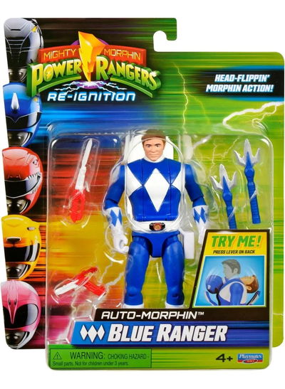 Power Rangers Re Ignition Auto Morphin Blue Ranger.