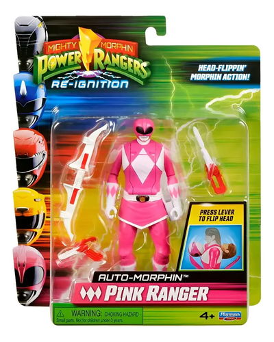 Power Rangers Re Ignition Auto Morphin Pink Ranger. 