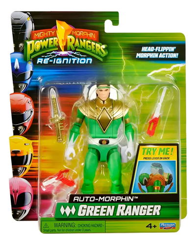 Power Rangers Re Ignition. Auto Morphin. Green Ranger Replay. Tommy