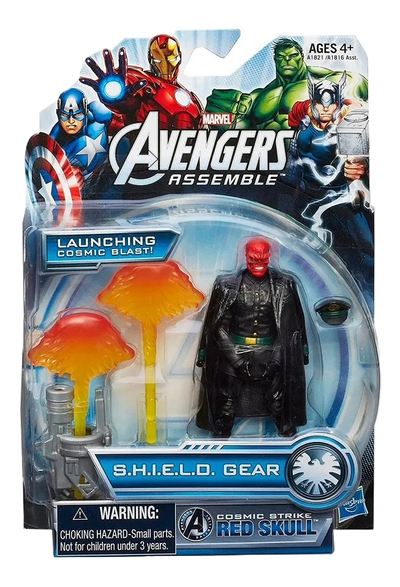 Marvel Avengers Assemble SHIELD Gear. Red Skull Ataque Cósmico.
