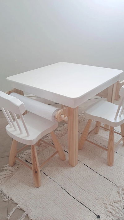 Juego Pupitre con Rollo y Repisa