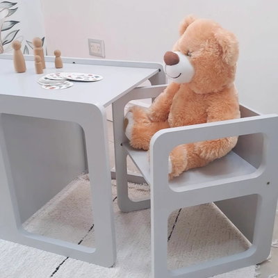Juego de Mesa y Sillas Montessori