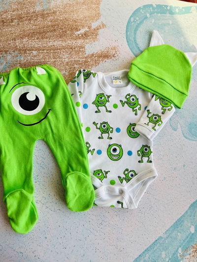 Trío Baby Disney Monster