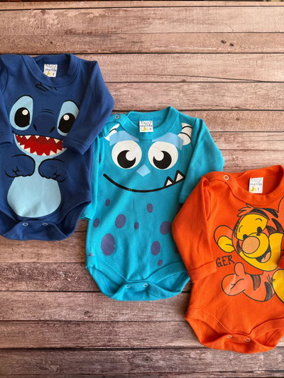 Bodys Tigger, Stitch o Sullivan ML 
