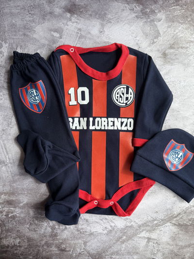 Ajuar San Lorenzo manga larga 