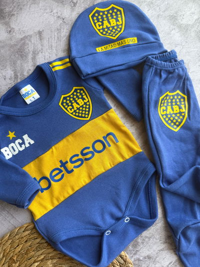 Ajuar Boca manga larga 