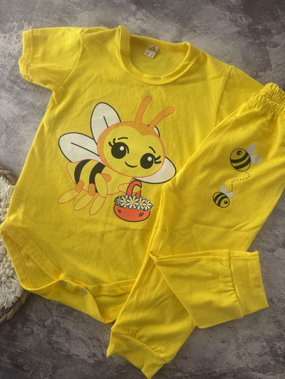 Dúo abeja amarillo