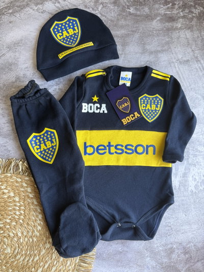Ajuar Boca Juniors azul