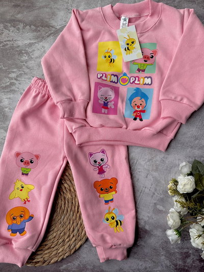Conjunto Plim Plim rosa