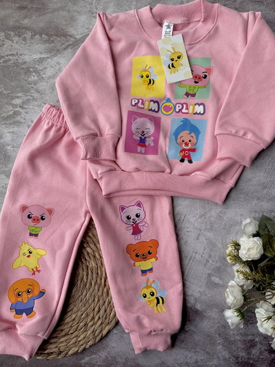 Conjunto Plim Plim Rosa