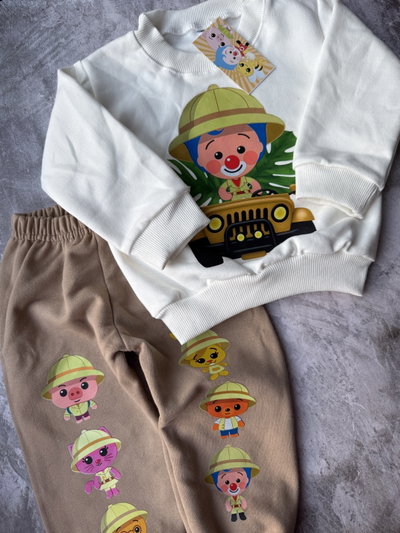 Conjunto Plim Plim safari