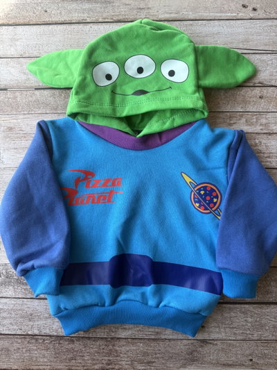 Buzo capucha Alien