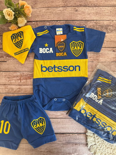 Trio Boca Juniors corto