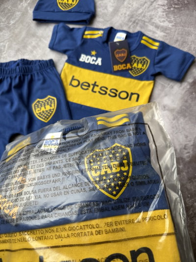 Ajuar Boca Juniors media estación 