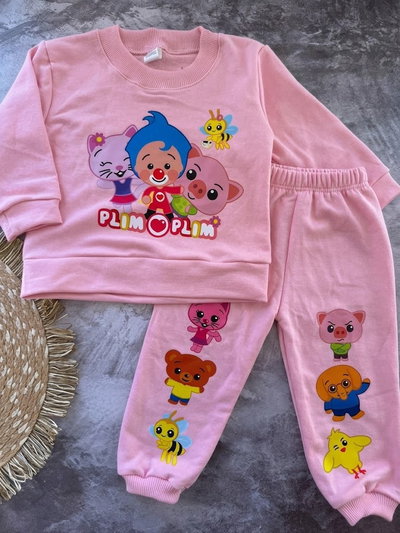 Conjunto Plim Plim Rosa 