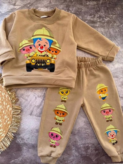 Conjunto Rustico Plim Plim Safari