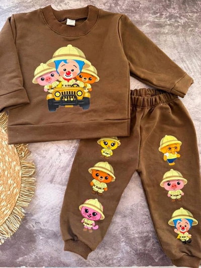 Conjunto Rustico Plim Plim Safari