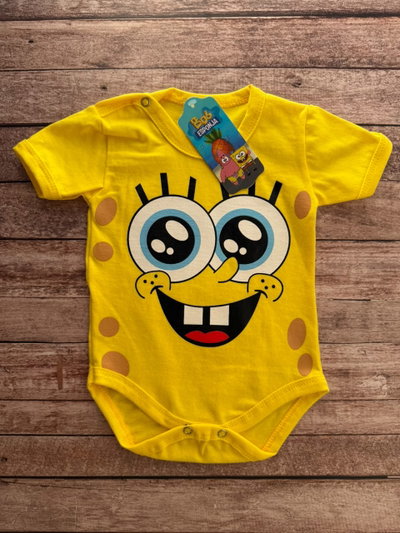 Body Manga Corta Bob Esponja