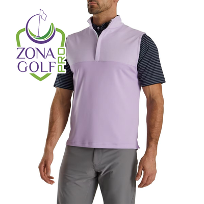 Chaleco Footjoy Medio cierre Lila