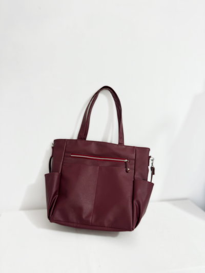 Bolso Mabel borravino