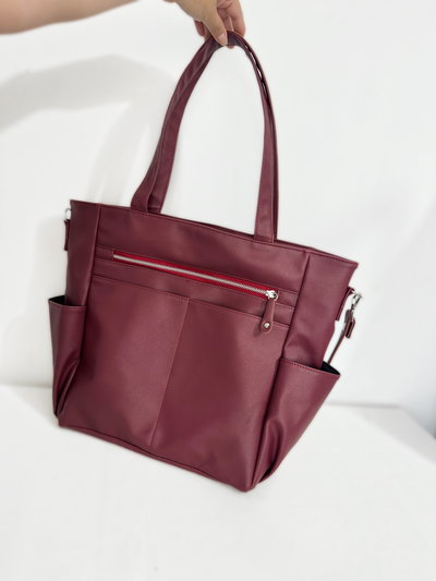 Bolso Mabel borravino