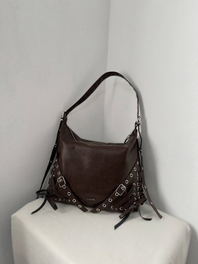  Bolso Kim chocolate
