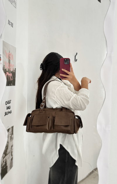 Cartera Greta chocolate 