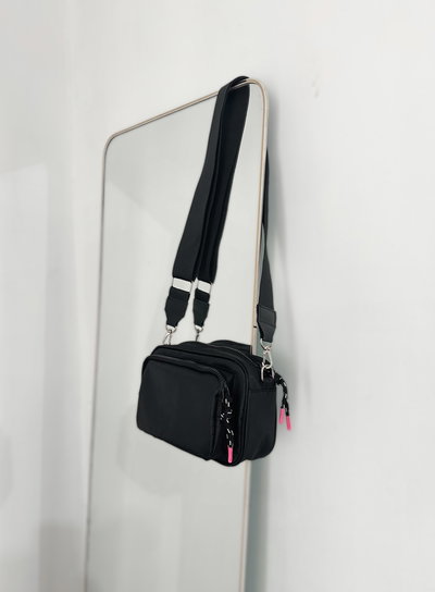 Bandolera Estambul negro impermeable