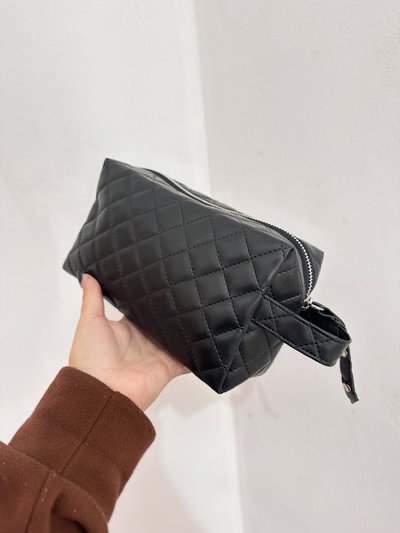 Neceser Gaia negro matelasse 